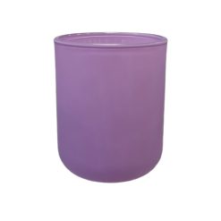 Pojemnik szklany K10 022 w kolorze lawendowym