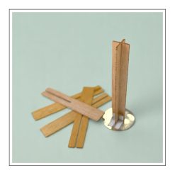 Drewniany knot krzyżykowy 10x60mm