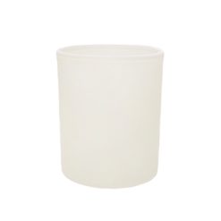 Pojemnik szklany K10 012 w kolorze wanilii