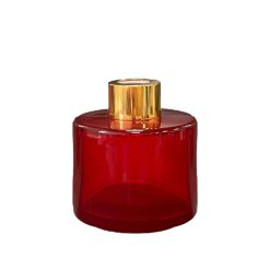 Okrągły dyfuzor zapachowy w kolorze czerwonym