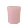 Pojemnik szklany K10 012 w kolorze różowym