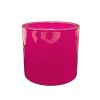 Pojemnik szklany K10 007 w kolorze różowym