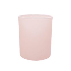 Pojemnik szklany K10 012 w kolorze brzoskwiniowym