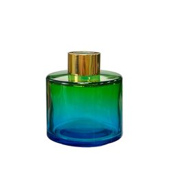 Okrągły dyfuzor zapachowy w kolorze zielonego turkusu ombre