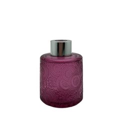 Okrągły dyfuzor zapachowy z wzorem w kolorze różowym