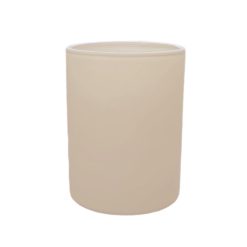 Pojemnik szklany K10 036 w kolorze brzoskwiniowym