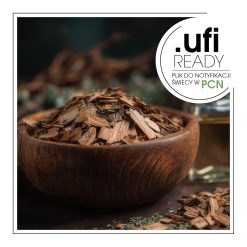 Drewniana miska z cynamonem i różnymi przyprawami, ukazująca naturalne kolory i tekstury.