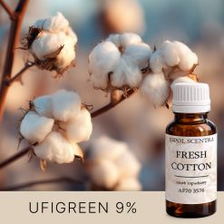 Bawełna na polu w świetle dziennym.