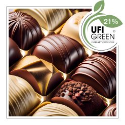 Luksusowe praliny czekoladowe w eleganckim opakowaniu - AF70 3018