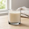 Pojemnik szklany do zalewu świec 400 ml transparentny okrągły walec N10 003 – aranżacja