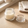 Pojemnik szklany do zalewu świec 300 ml transparentny słoiczek apteczny N10 010 – aranżacja