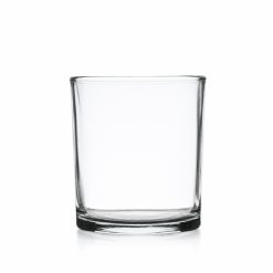 Pojemnik szklany do zalewu świec transparentny prosty walec N10 012 – zdjęcie produktu