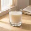 Pojemnik szklany do zalewu świec 260 ml transparentny stożek N10 022 – aranżacja