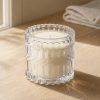 Pojemnik szklany do zalewu świec 200 ml transparentny kryształ N10 030 – aranżacja