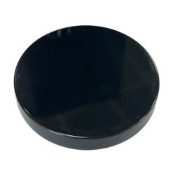 Pokrywka metalowe czarna do szkła