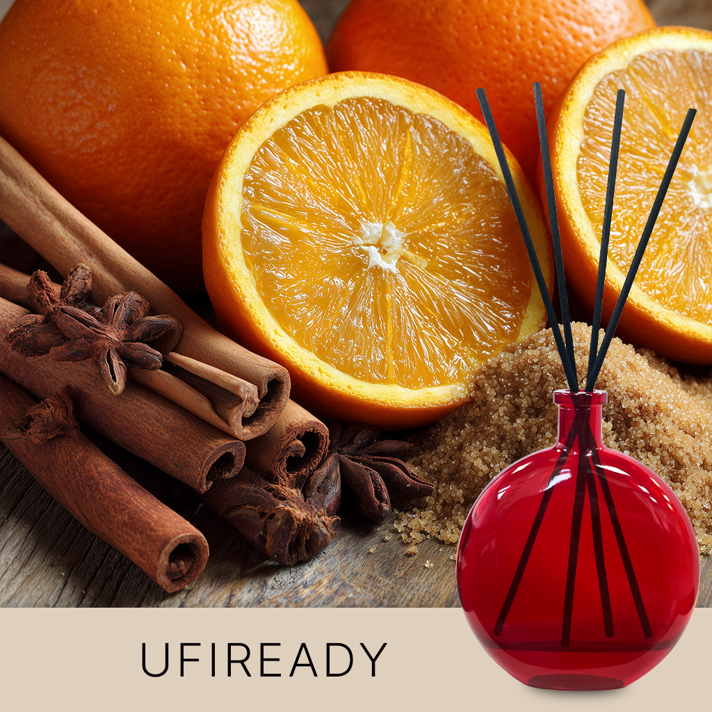 Gotowa mieszanka do dyfuzorów UFIREADY - Sweet Orange & Cinnamon