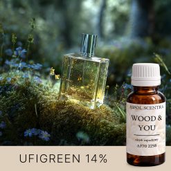 Leśna elegancja – perfumy wśród mchów.