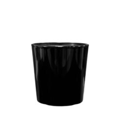 Pojemnik szklany K10 018 w kolorze czarnym