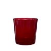 Pojemnik szklany K10 018 w kolorze czerwonym