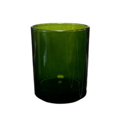 Pojemnik szklany K10 012 w kolorze zielonym