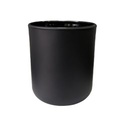 Pojemnik szklany K10 022 w kolorze czarnym