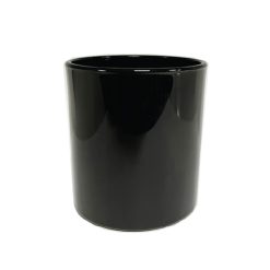 Pojemnik szklany K10 012 w kolorze czarnym