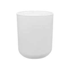Pojemnik szklany K10 022 w kolorze białym