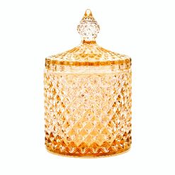 Pojemnik K10 001 w kolorze jasnego bursztynu