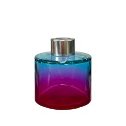 Okrągły dyfuzor zapachowy w kolorze niebiesko różowym ombre