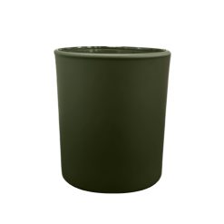 Pojemnik szklany K10 012 w kolorze leśnej zieleni