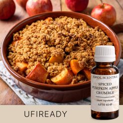 Tarta z jabłkami i dynią pod chrupiącą kruszonką - AF70 4145