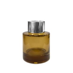 Dyfuzor zapachowy okrągły jasno brązowy błysk 50 ml – silver