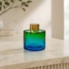 Dyfuzor zapachowy okrągły Zielony Turkus OMBRE 100 ml – gold – zdjęcie produktu