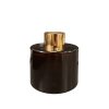 Dyfuzor zapachowy okrągły z malutką wadą ciemny brąz błysk transparent 100 ml – gold – szkło do dyfuzora, widok produktu
