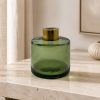 Dyfuzor zapachowy okrągły oliwkowy transparent 100 ml – gold – zdjęcie produktu