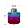 Dyfuzor zapachowy okrągły Niebiesko Różowy OMBRE 100 ml – silver – wymiary produktu