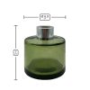 Dyfuzor zapachowy okrągły oliwkowy transparent 100 ml – silver – wymiary produktu