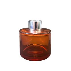 Dyfuzor zapachowy okrągły rudy błysk 100 ml – silver – szkło do dyfuzora, widok produktu