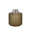 Dyfuzor zapachowy okrągły kawowa satyna 100 ml – silver – szkło do dyfuzora, widok produktu