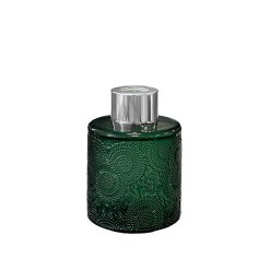 Dyfuzor zapachowy okrągły z wzorem zielony błysk 100 ml – silver – szkło do dyfuzora, widok produktu
