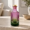 Dyfuzor ryflowany – Różowo zielony ombre 200 ml – gold – zdjęcie produktu
