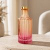 Dyfuzor ryflowany – Pomarańczowo różowy ombre 200 ml – gold – zdjęcie produktu