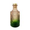 Dyfuzor ryflowany – Pomarańczowo zielony ombre 200 ml – gold – szkło do dyfuzora, widok produktu