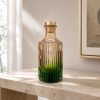 Dyfuzor ryflowany – Pomarańczowo zielony ombre 200 ml – gold – zdjęcie produktu