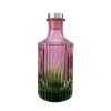 Dyfuzor ryflowany – Różowo zielony ombre 200 ml – silver – szkło do dyfuzora, widok produktu