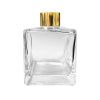 Dyfuzor zapachowy kwadrat 200 ml – gold – szkło do dyfuzora, widok produktu